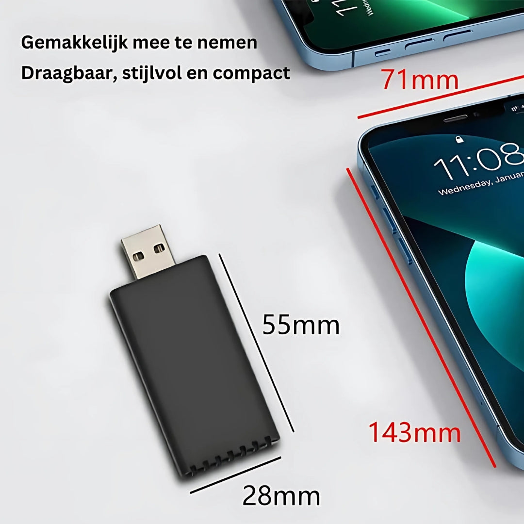 CarPlay & Android Auto | USB-A & USB-C