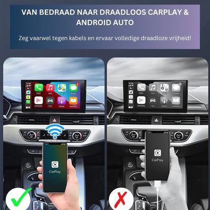 CarPlay & Android Auto | USB-A & USB-C